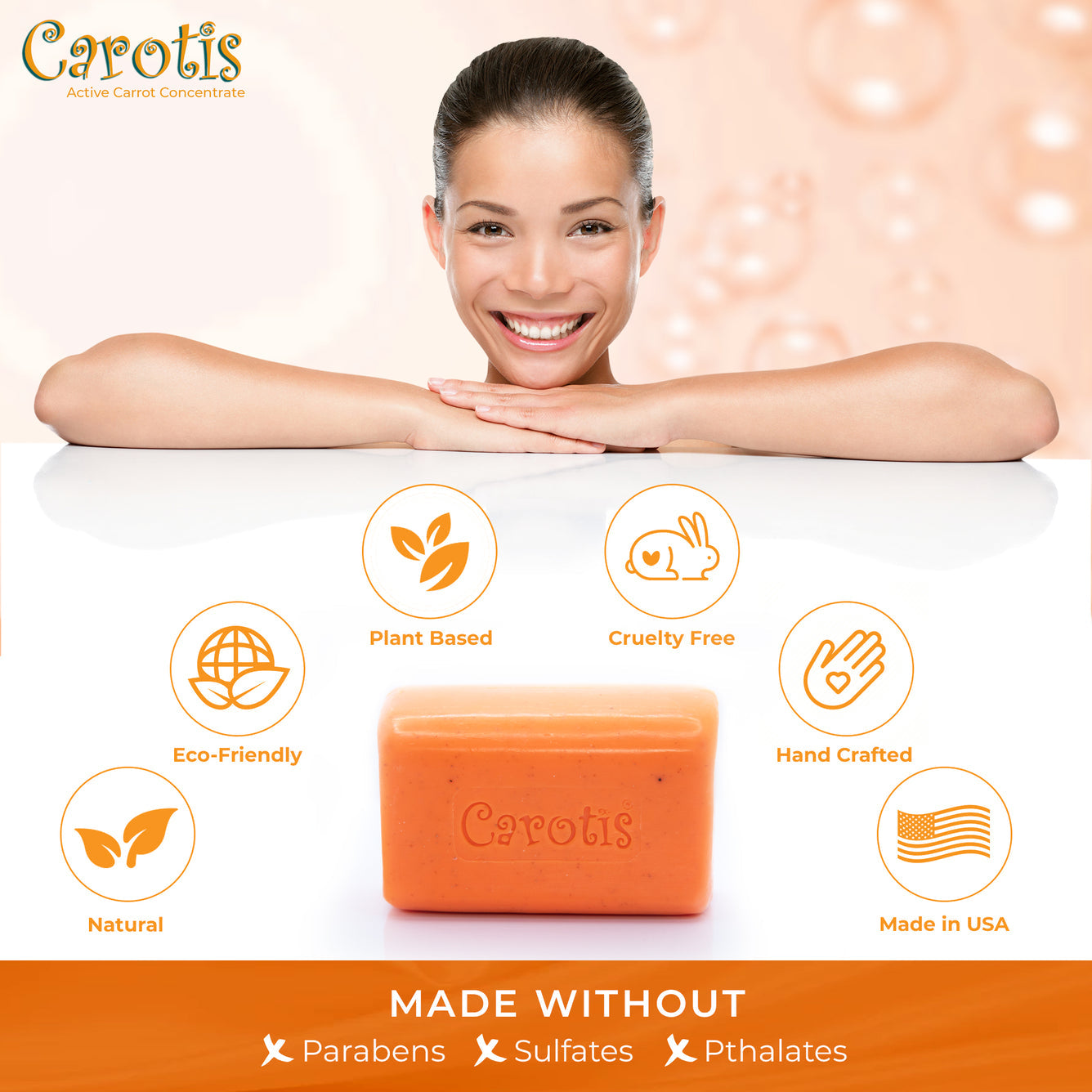 Carotis Exfoliating Soap 200g - Hajar Entreprises