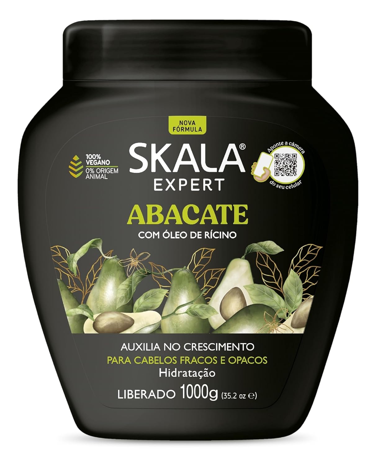 SKALA Avocado Hair Cream Hair Treatment Conditioning (1000g)