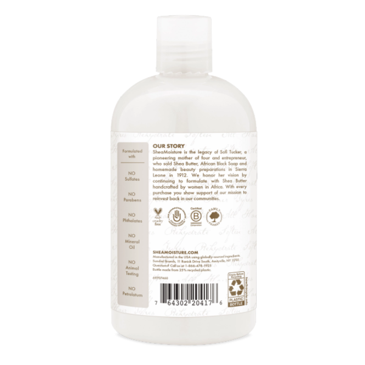 SheaMoisture Shampoo & Conditioner 100% Virgin Coconut Oil Daily Hydration