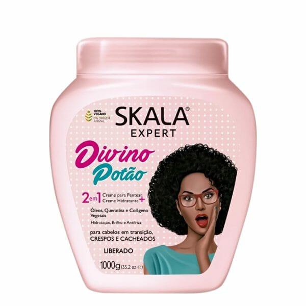 Skala Expert Divino Pot Cream for Hair Transition Crespo & Cacheados 1000g | 35.2 oz