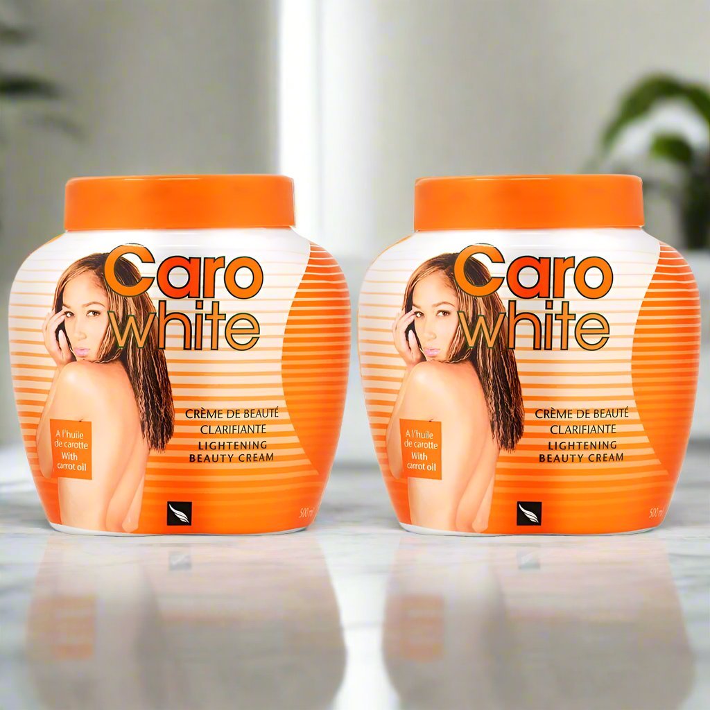 Caro White Cream Jar 16.9oz (pack of 2) - Hajar Entreprises