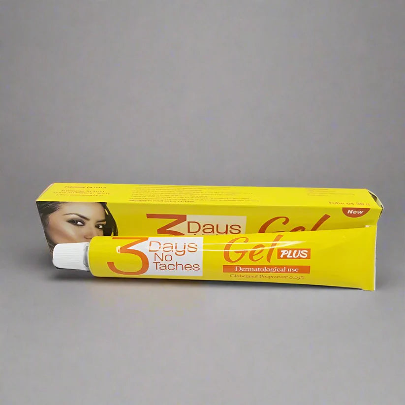 3 DAYS NO TACHES GEL PLUS DERMATOLOGICAL USE (PACK OF 2)