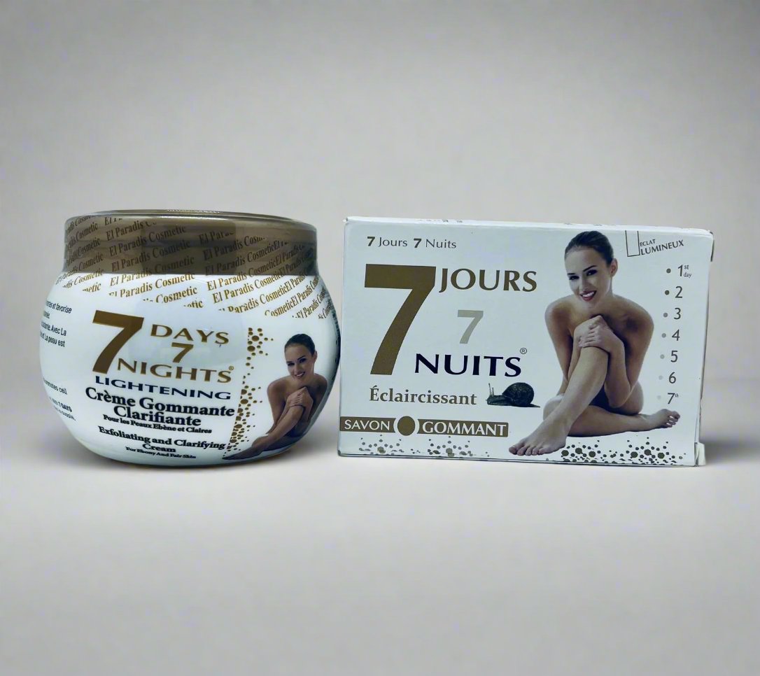 7 Days 7 Nights  Cream and soap