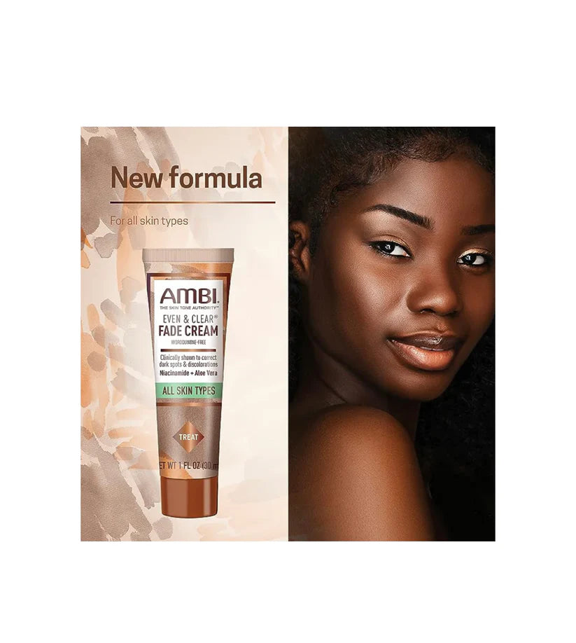 Ambi Fade Cream For Dark Spots, All Skin, 2 Oz (Pack Of 3)