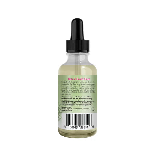 Mielle Rosemary Mint Light Scalp & Hair Strengthening Oil 2 oz